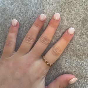 Pandora Band of Hearts Ring Rose Gold Size 6